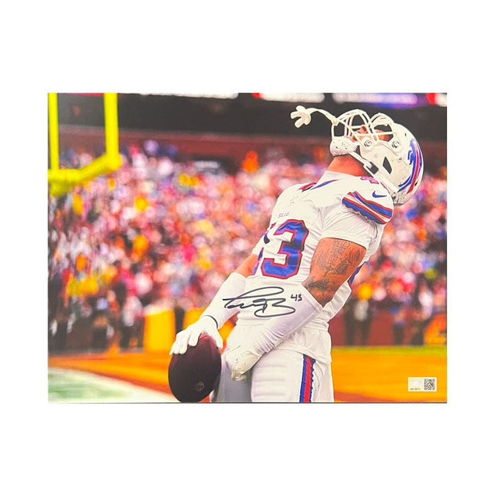 Terrel Bernard Signed Screaming Close-up Photo Signed Photos TSE Buffalo