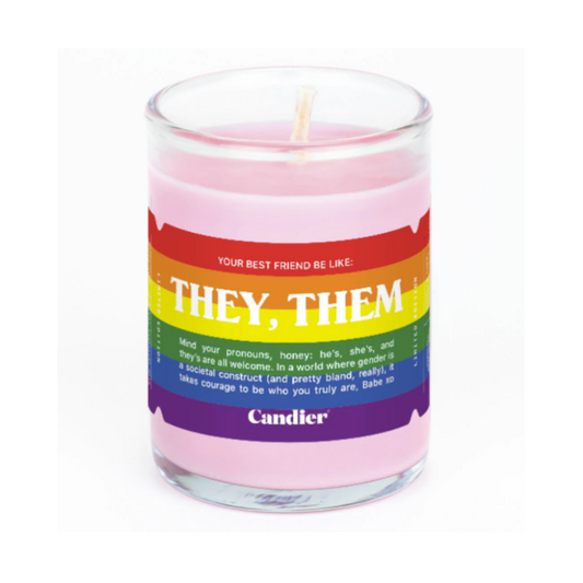 Pride Mini Candle - They/Them