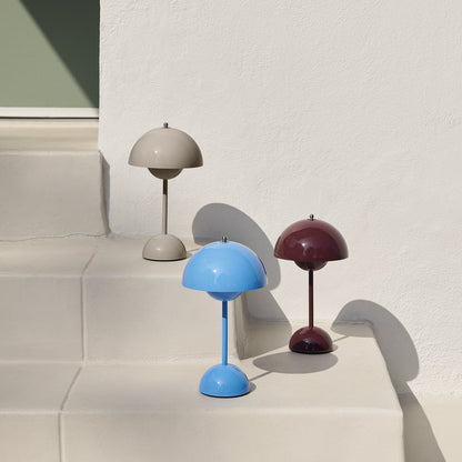 &tradition | flowerpot VP9 portable lamp | dark plum