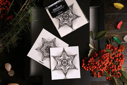 Transparent Sacred Geometry Sticker Pack