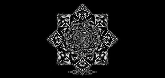 Tribal Black & White Mandala Loop Pack