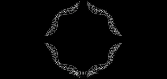 Tribal Black & White Mandala Loop Pack