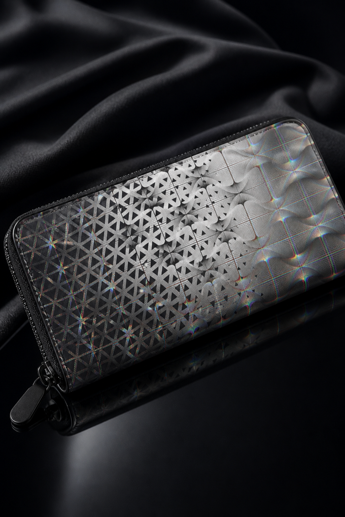 Trypswitch Leather Wallet — 04 zip detail