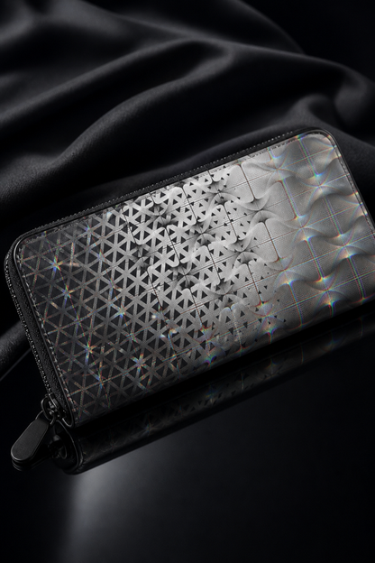 Trypswitch Leather Wallet — 04 zip detail