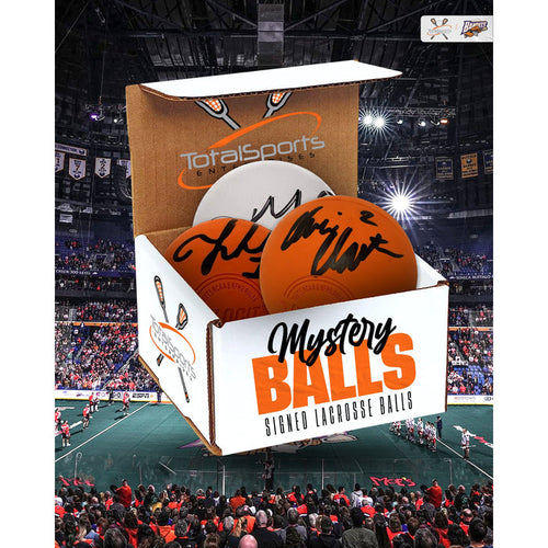 TSE Buffalo Bandits Mystery Autographed Lacrosse Ball