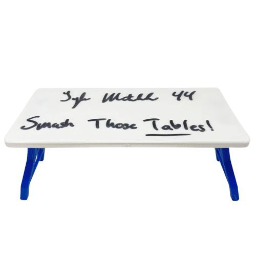 Tyler Matakevich Signed Mini Table with Smash Those Tables Signed Mini Table TSE Buffalo
