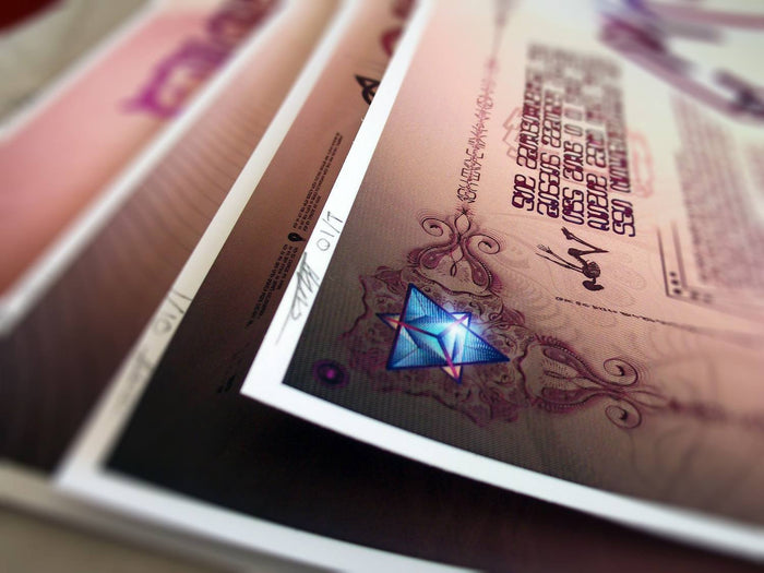 Universal Transmissions I - Tetragrammaton Limited Edition Metallic Archival Print
