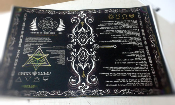 Universal Transmissions V - Higher Access Limited Edition Metallic Archival Print