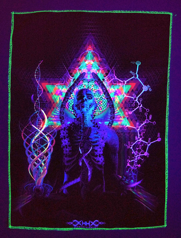 UV Active NEON Canvas Backdrop - Activate