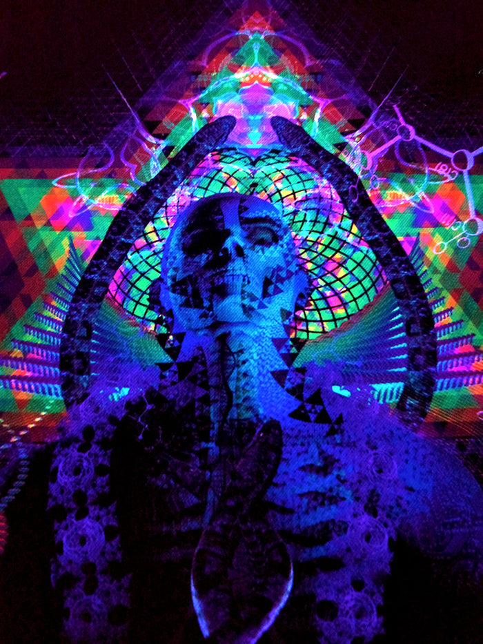 UV Active NEON Canvas Backdrop - Activate