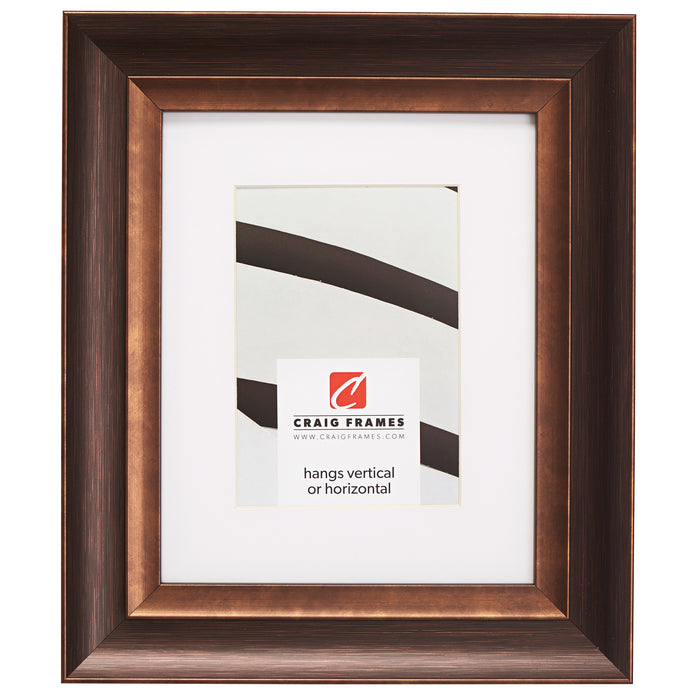 Ventura 2", Matted Brushed Bronze Picture Frame