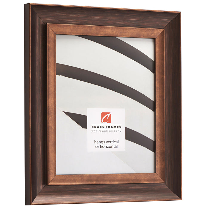 Ventura 2", Matted Brushed Bronze Picture Frame