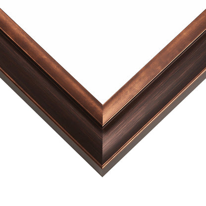 Ventura 2", Matted Brushed Bronze Picture Frame