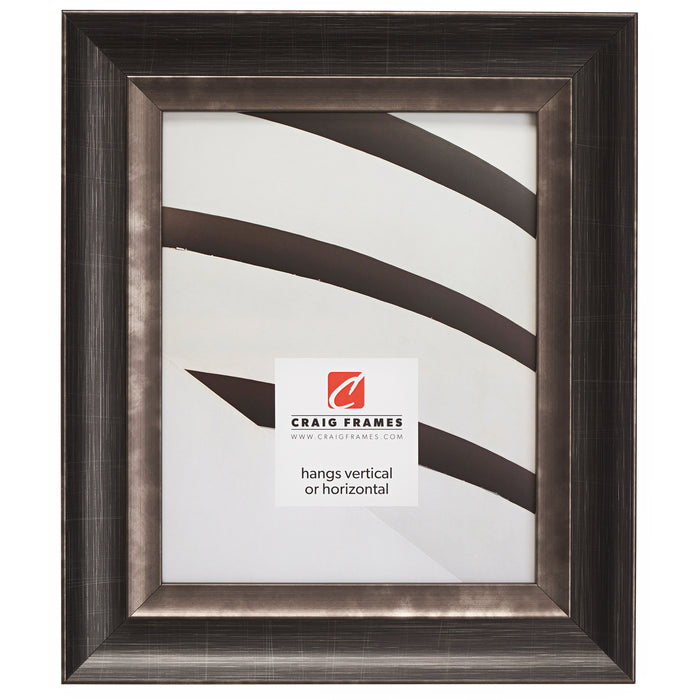 Ventura 2", Scratched Black Picture Frame