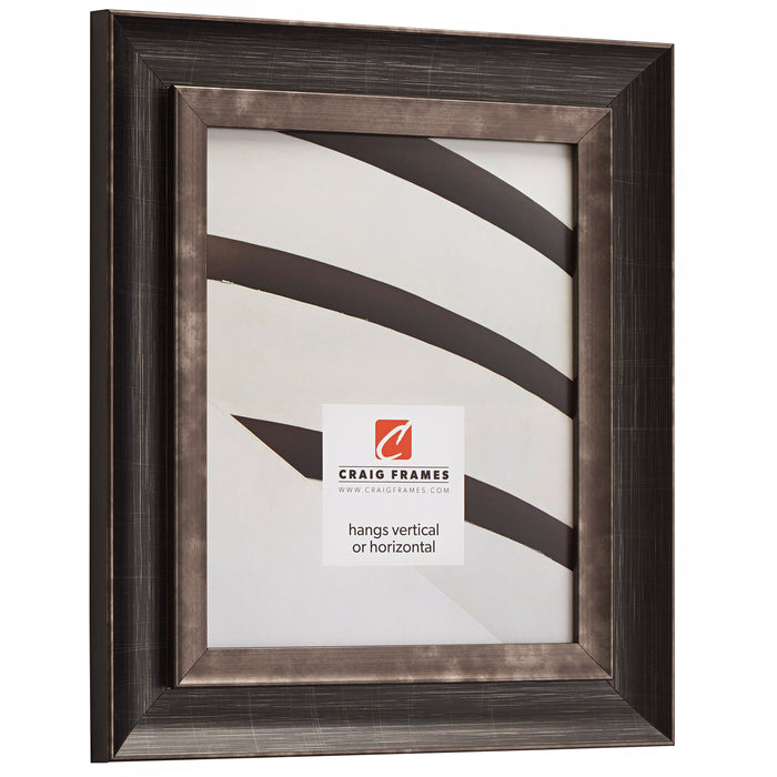 Ventura 2", Scratched Black Picture Frame