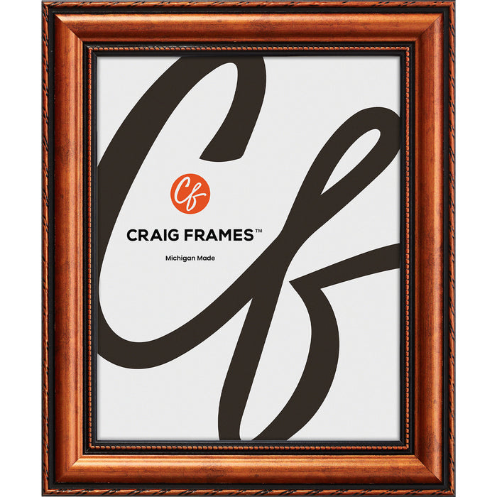 Victoria 1.375", Ornate Copper Picture Frame - 4 Piece Set