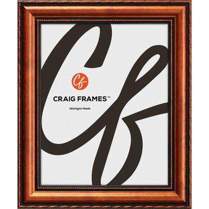 Victoria 1.375", Ornate Copper Picture Frame - 4 Piece Set