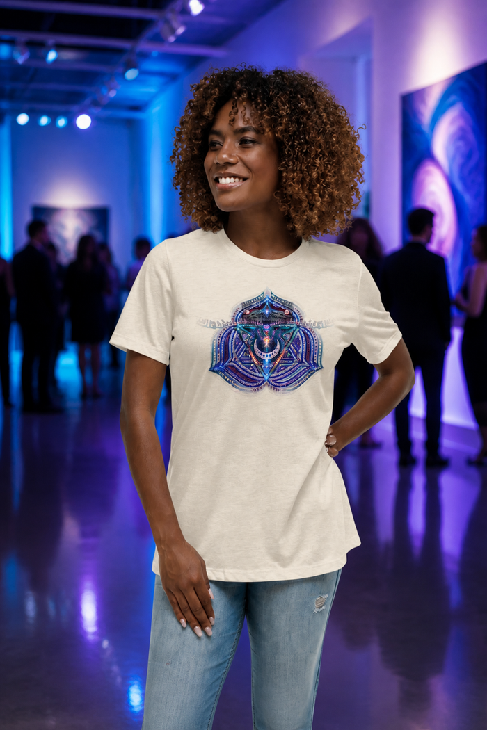 HH approved lifestyle hero — vishuddha-womens-relaxed-t-shirt — 2026-08-27-v1