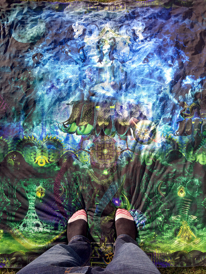 XL Lycra Tapestry / Backdrop of Axis Mundi