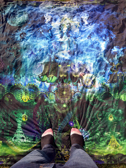 XL Lycra Tapestry / Backdrop of Axis Mundi