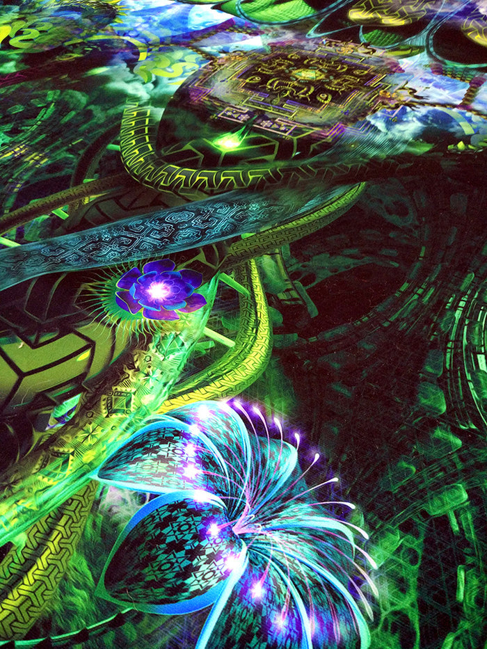 XL Lycra Tapestry / Backdrop of Axis Mundi