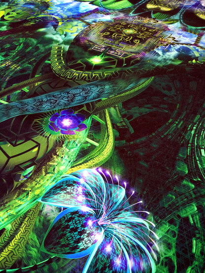 XL Lycra Tapestry / Backdrop of Axis Mundi