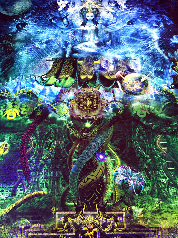 XL Lycra Tapestry / Backdrop of Axis Mundi