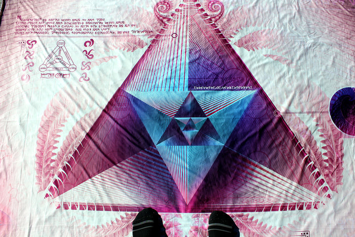 XL Lycra Tapestry / Backdrop of Tetragrammaton
