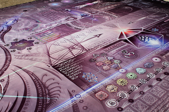 XL Lycra Tapestry / Backdrop of Vortex Dynamics