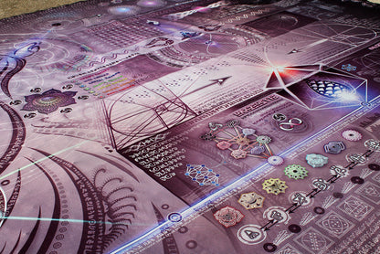 XL Lycra Tapestry / Backdrop of Vortex Dynamics