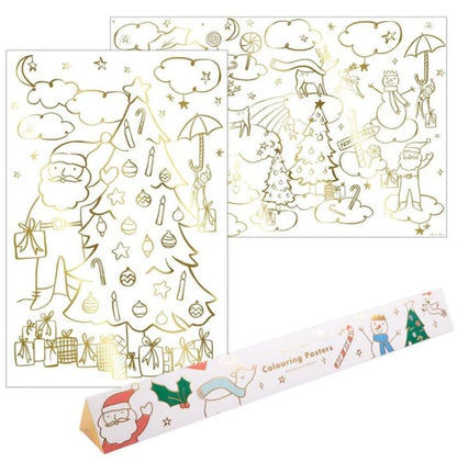 Christmas Coloring Posters