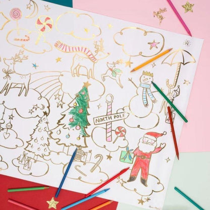 Christmas Coloring Posters